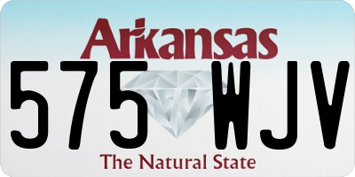 AR license plate 575WJV