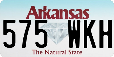 AR license plate 575WKH