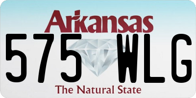 AR license plate 575WLG
