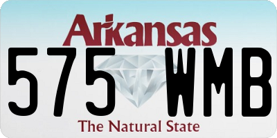 AR license plate 575WMB