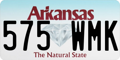 AR license plate 575WMK