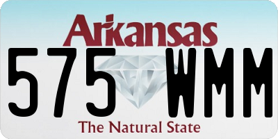 AR license plate 575WMM