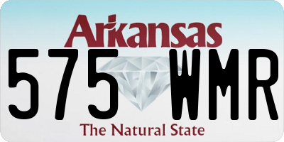 AR license plate 575WMR