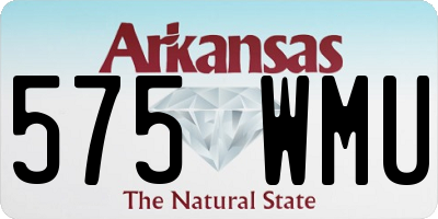 AR license plate 575WMU
