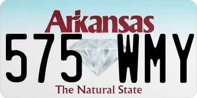 AR license plate 575WMY