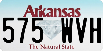AR license plate 575WVH
