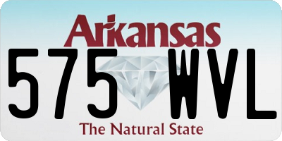 AR license plate 575WVL