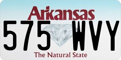 AR license plate 575WVY