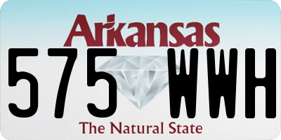 AR license plate 575WWH