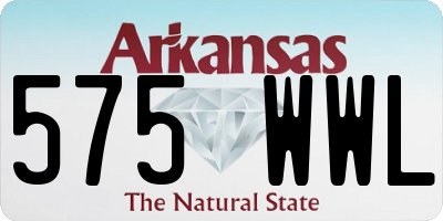 AR license plate 575WWL