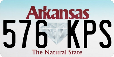 AR license plate 576KPS