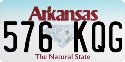 AR license plate 576KQG