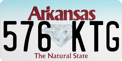 AR license plate 576KTG