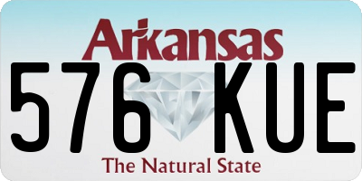 AR license plate 576KUE