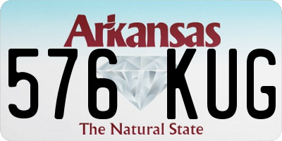 AR license plate 576KUG