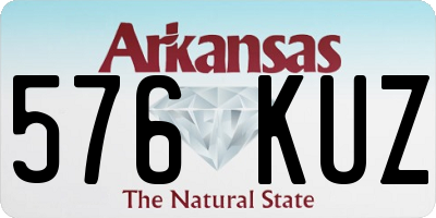 AR license plate 576KUZ