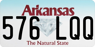 AR license plate 576LQQ
