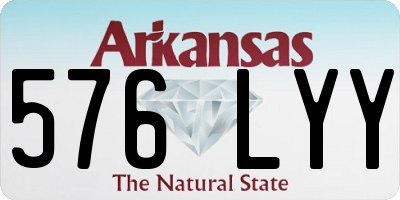 AR license plate 576LYY