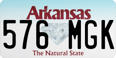 AR license plate 576MGK