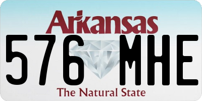 AR license plate 576MHE