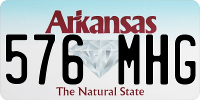 AR license plate 576MHG