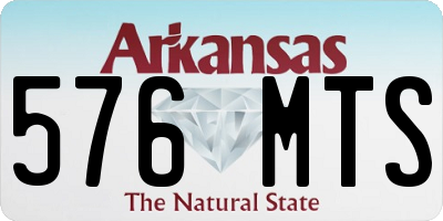 AR license plate 576MTS