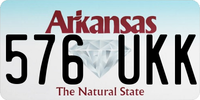AR license plate 576UKK