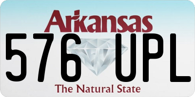 AR license plate 576UPL
