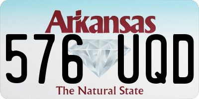 AR license plate 576UQD