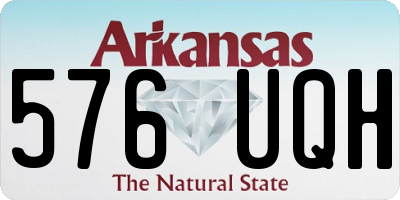 AR license plate 576UQH