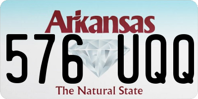AR license plate 576UQQ