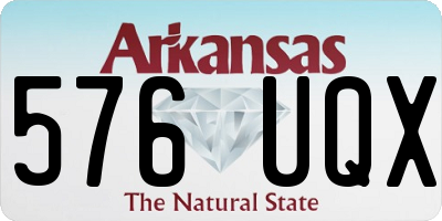 AR license plate 576UQX