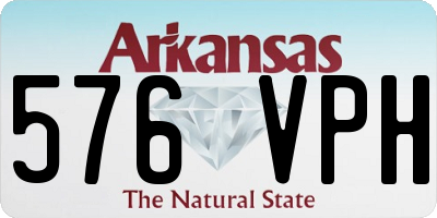 AR license plate 576VPH