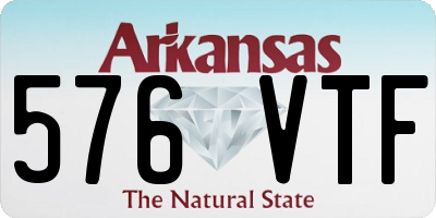 AR license plate 576VTF