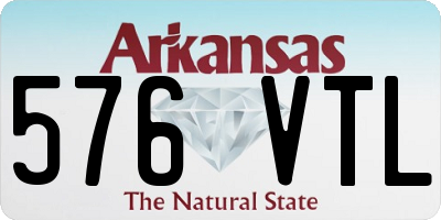AR license plate 576VTL