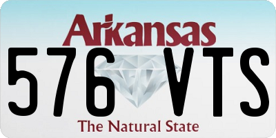 AR license plate 576VTS