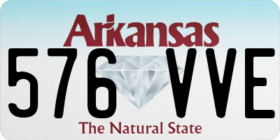 AR license plate 576VVE