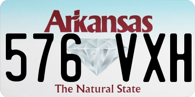 AR license plate 576VXH
