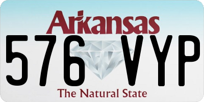 AR license plate 576VYP