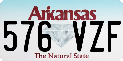 AR license plate 576VZF