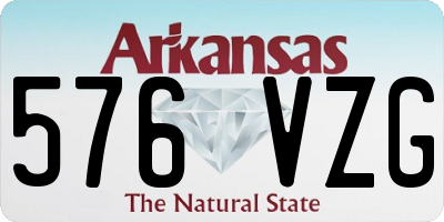 AR license plate 576VZG