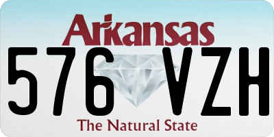 AR license plate 576VZH