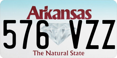 AR license plate 576VZZ