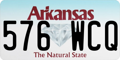 AR license plate 576WCQ