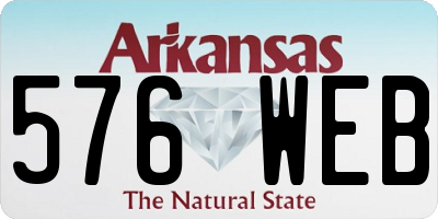 AR license plate 576WEB