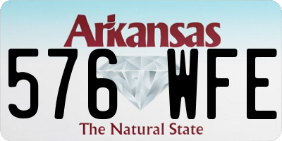 AR license plate 576WFE