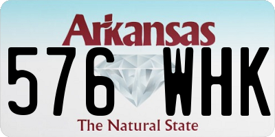 AR license plate 576WHK