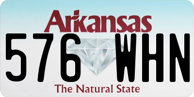 AR license plate 576WHN