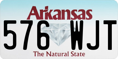 AR license plate 576WJT