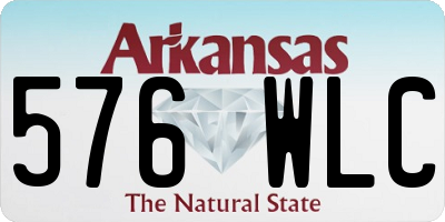 AR license plate 576WLC